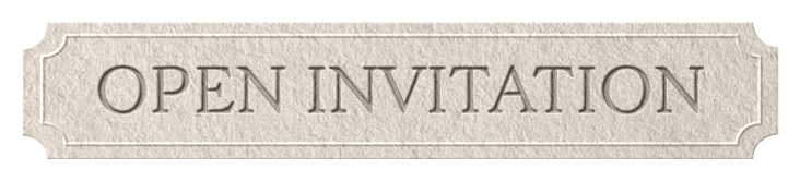 Open Invitation